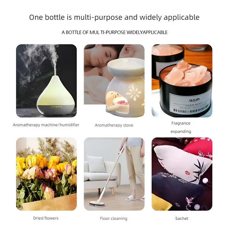 18 Flavors Essential Oils for Aroma Diffuser Air Humidifier Home Water-Soluble 10Ml Air Freshener Scents Fragrance Oil Perfume